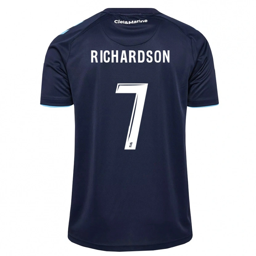 Danxen Dames Amir Richardson #7 Centaurieblauw Middernachtblauw Thuisshirt Thuistenue 2026/27 T-Shirt België