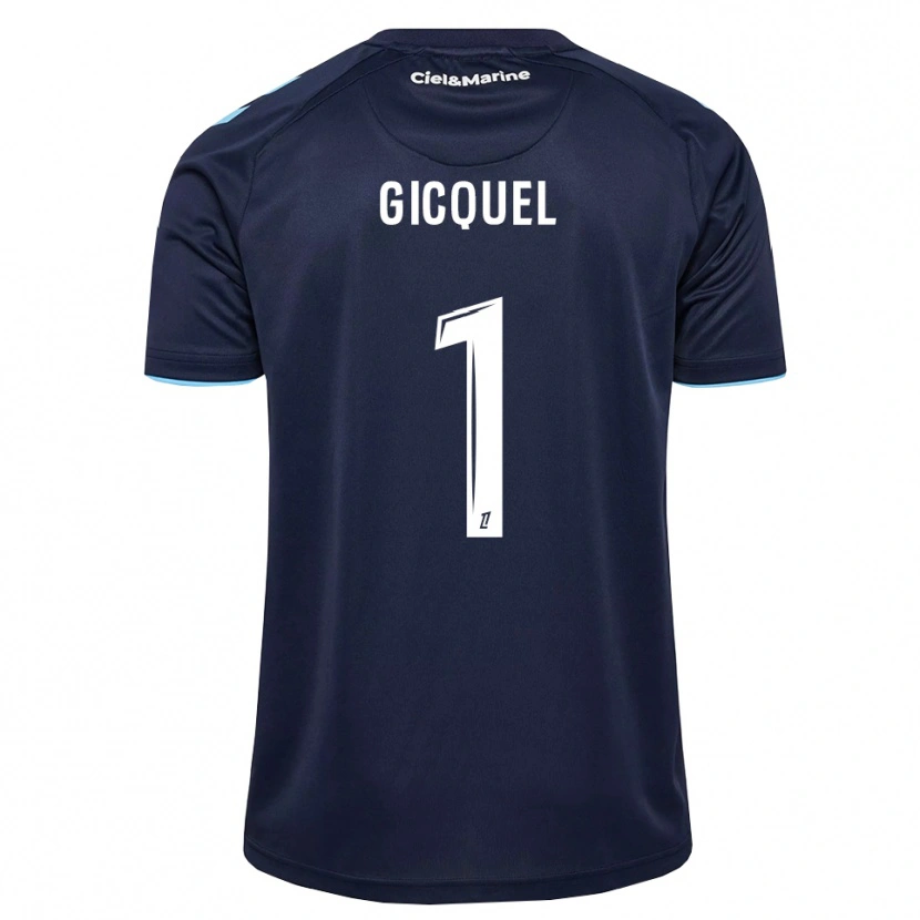 Danxen Dames Mathyss Gicquel #1 Centaurieblauw Middernachtblauw Thuisshirt Thuistenue 2026/27 T-Shirt België