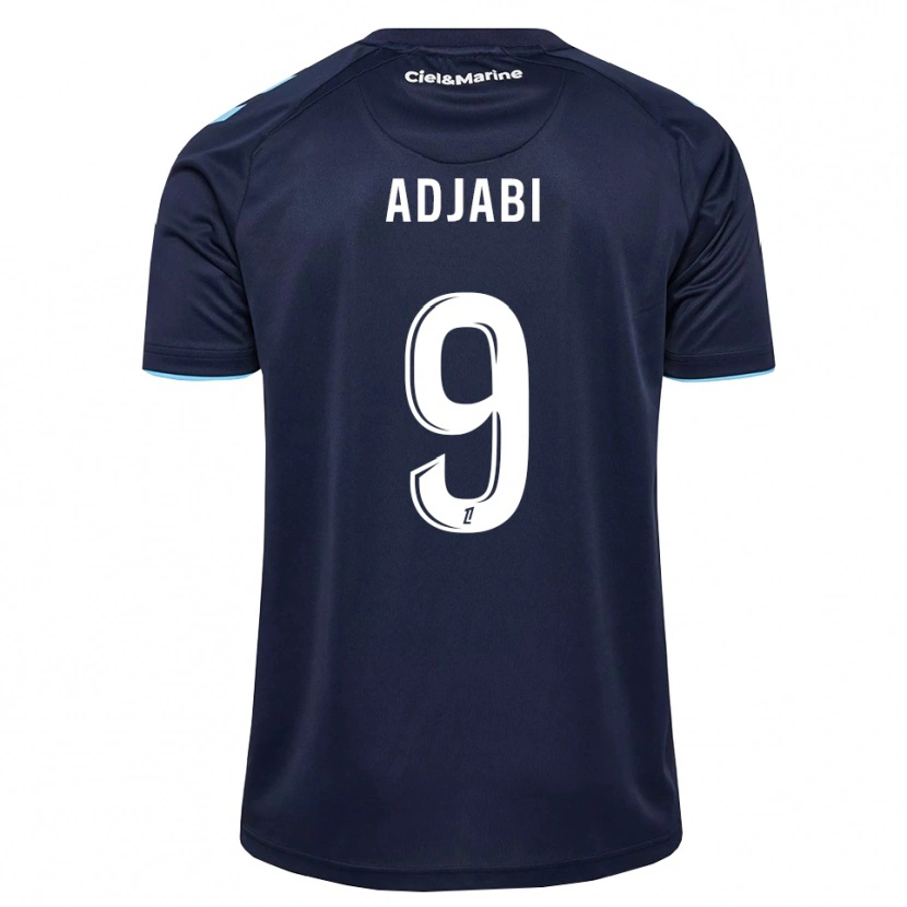 Danxen Dames Ikram Adjabi #9 Centaurieblauw Middernachtblauw Thuisshirt Thuistenue 2026/27 T-Shirt België
