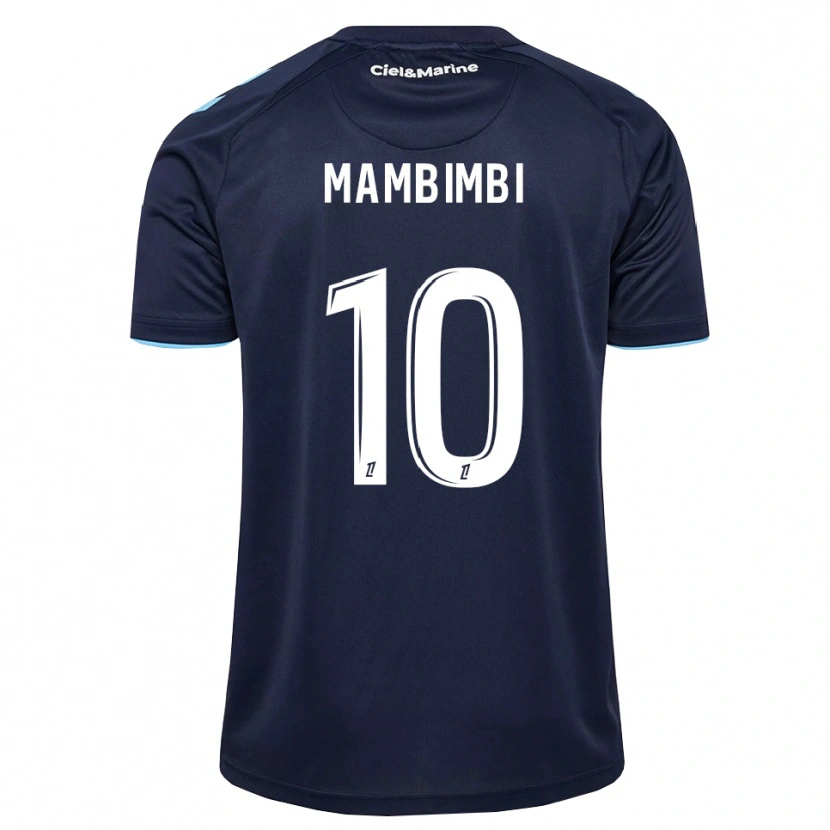 Danxen Dames Felix Mambimbi #10 Centaurieblauw Middernachtblauw Thuisshirt Thuistenue 2026/27 T-Shirt België