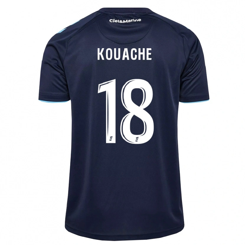 Danxen Dames Éva Kouache #18 Centaurieblauw Middernachtblauw Thuisshirt Thuistenue 2026/27 T-Shirt België