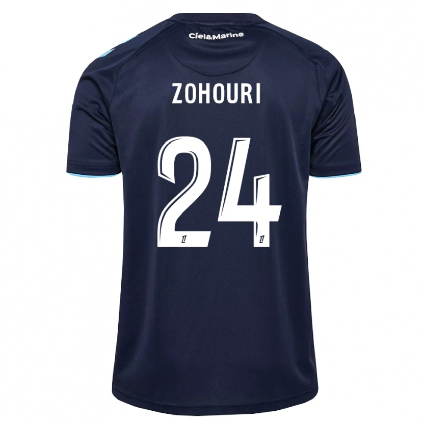 Danxen Dames Guy-Noël Zohouri #24 Centaurieblauw Middernachtblauw Thuisshirt Thuistenue 2026/27 T-Shirt België