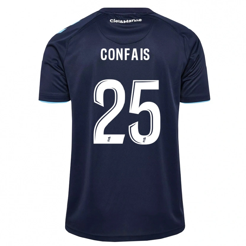 Danxen Dames Aloïs Confais #25 Centaurieblauw Middernachtblauw Thuisshirt Thuistenue 2026/27 T-Shirt België