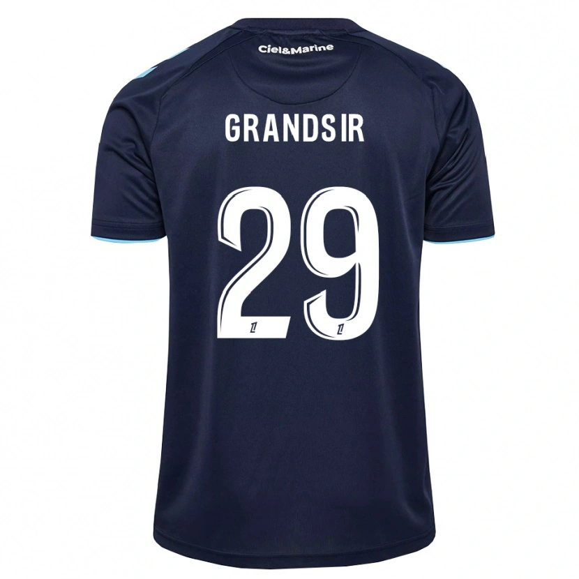 Danxen Dames Samuel Grandsir #29 Centaurieblauw Middernachtblauw Thuisshirt Thuistenue 2026/27 T-Shirt België
