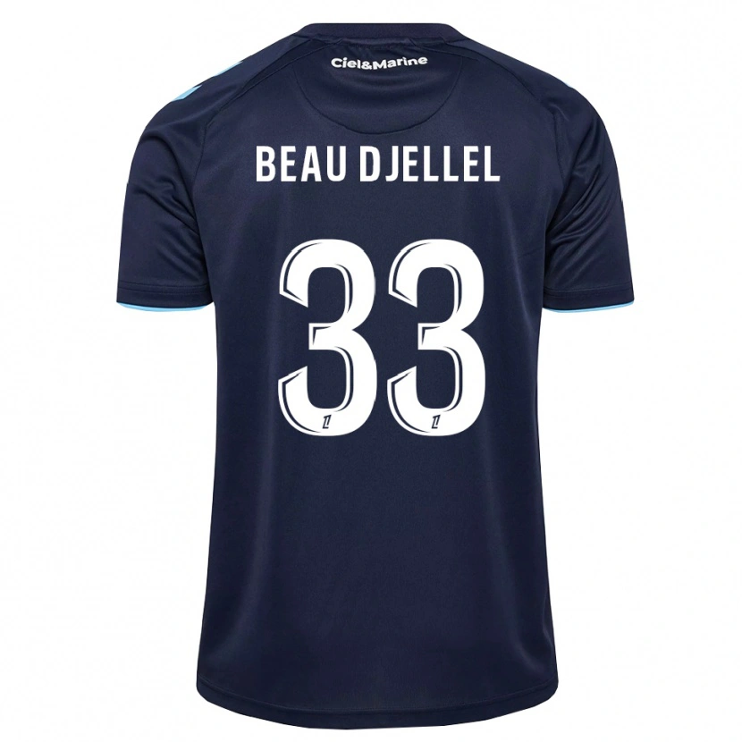 Danxen Dames Yanis Beau Djellel #33 Centaurieblauw Middernachtblauw Thuisshirt Thuistenue 2026/27 T-Shirt België