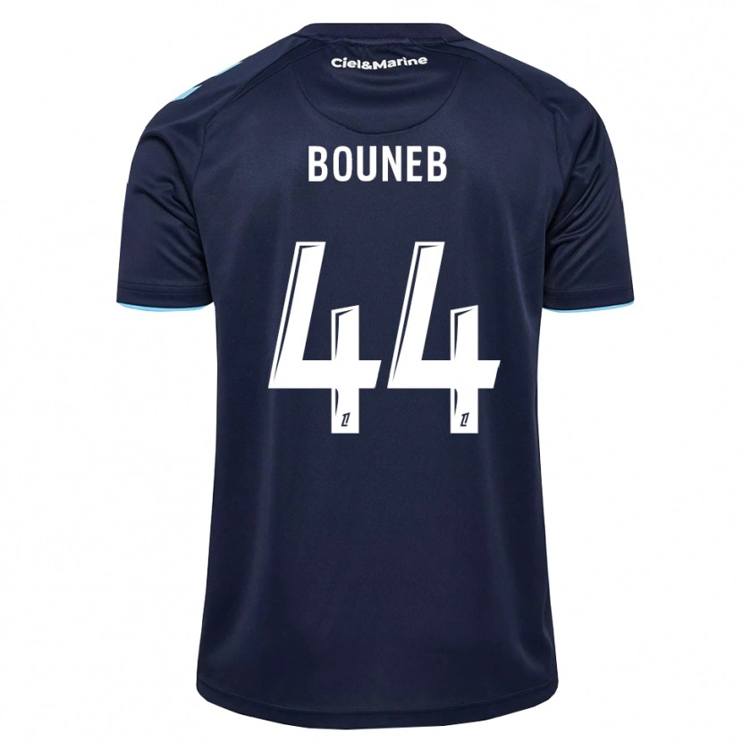Danxen Dames Ismaïl Bouneb #44 Centaurieblauw Middernachtblauw Thuisshirt Thuistenue 2026/27 T-Shirt België