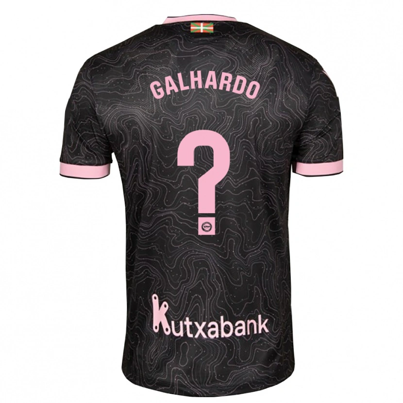 Danxen Dames Tiago Galhardo #0 Zwart Roze Uitshirt Uittenue 2026/27 T-Shirt België
