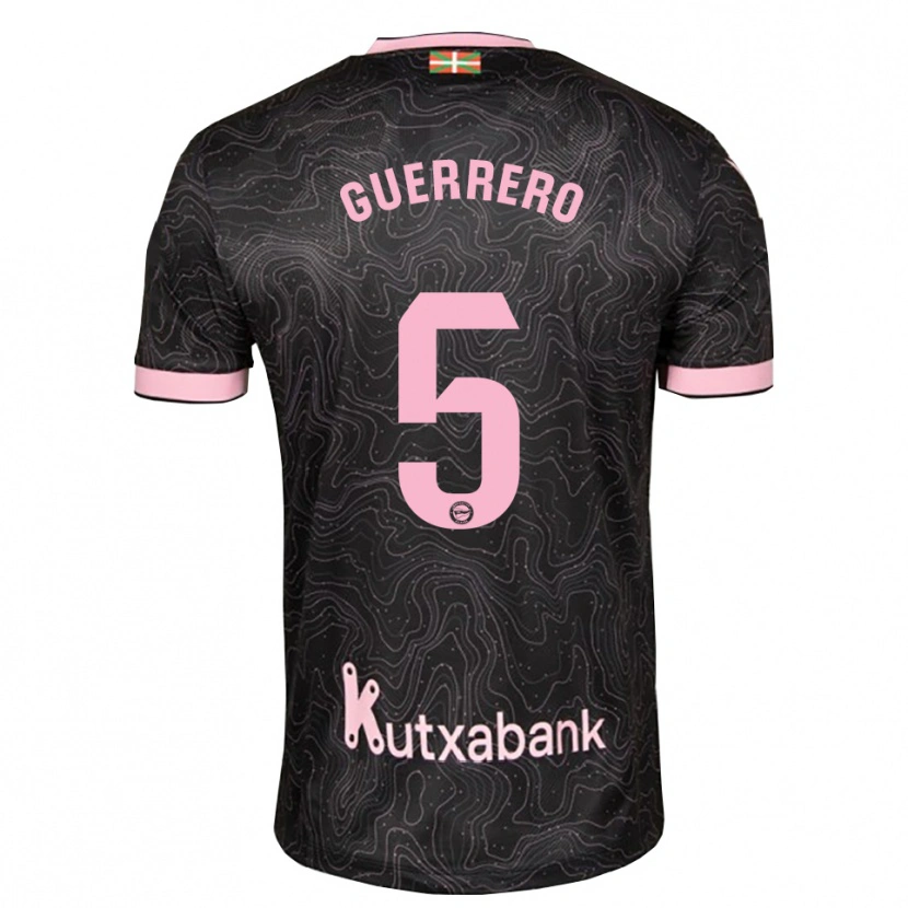 Danxen Dames Ángel Guerrero #5 Zwart Roze Uitshirt Uittenue 2026/27 T-Shirt België