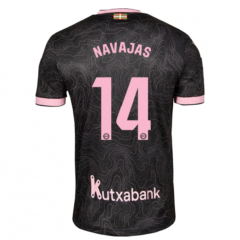 Danxen Dames Laura Navajas #14 Zwart Roze Uitshirt Uittenue 2026/27 T-Shirt België
