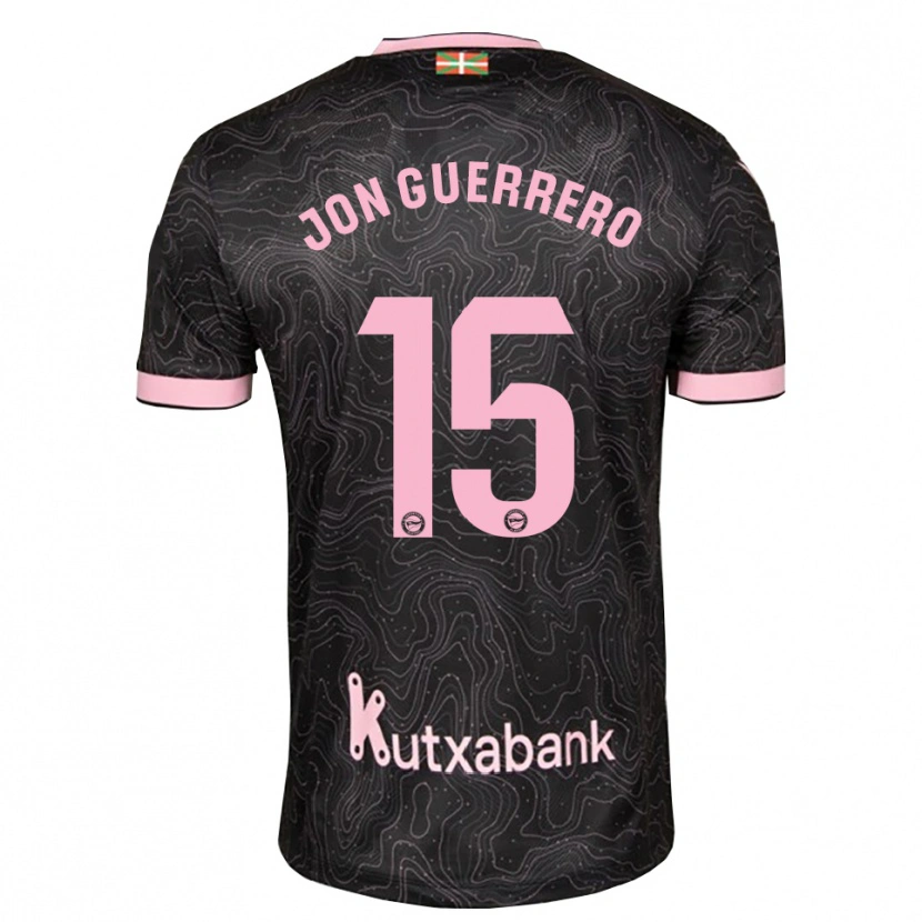 Danxen Dames Julen Jon Guerrero #15 Zwart Roze Uitshirt Uittenue 2026/27 T-Shirt België