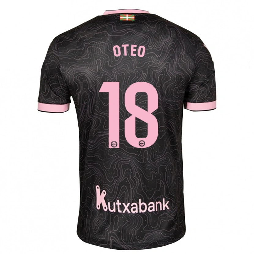 Danxen Dames Iñigo Oteo #18 Zwart Roze Uitshirt Uittenue 2026/27 T-Shirt België