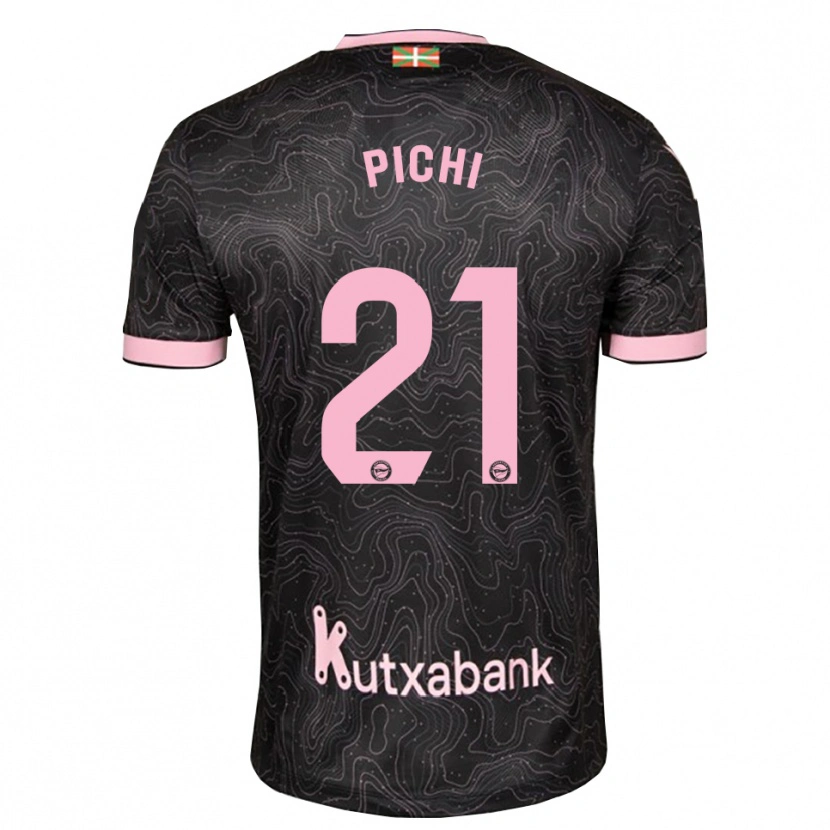 Danxen Dames Maria Garcia Pichi #21 Zwart Roze Uitshirt Uittenue 2026/27 T-Shirt België