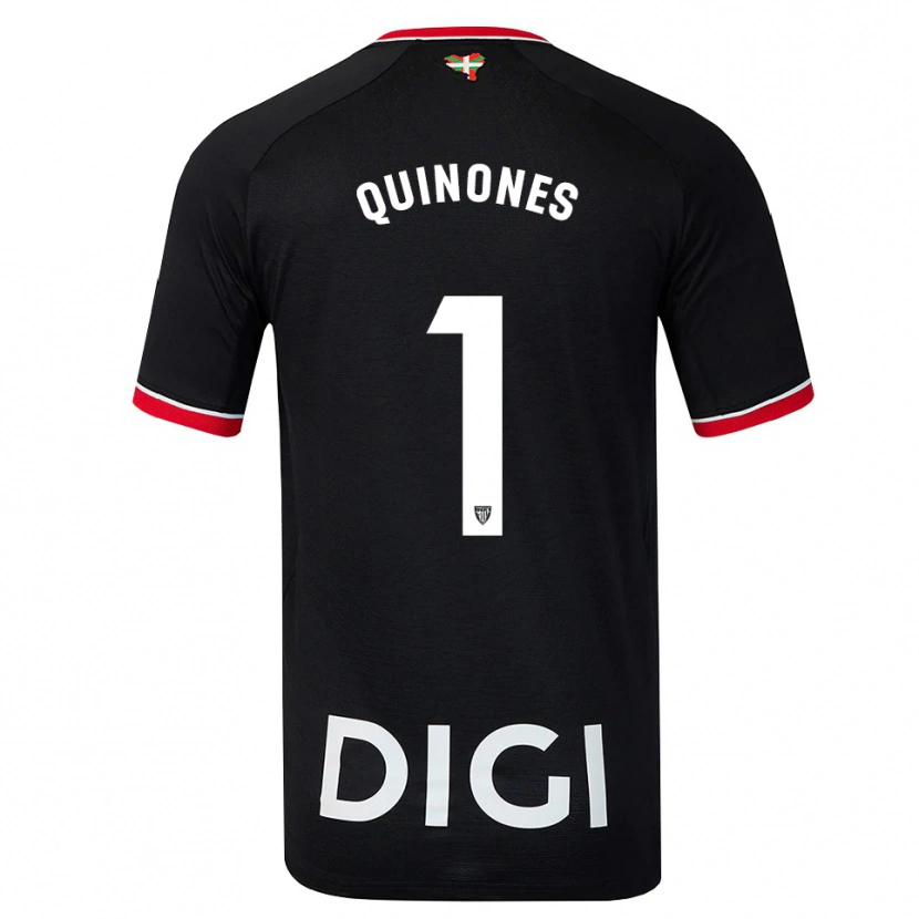 Danxen Dames Mariasun Quiñones #1 Zwart Wit Rood Uitshirt Uittenue 2026/27 T-Shirt België
