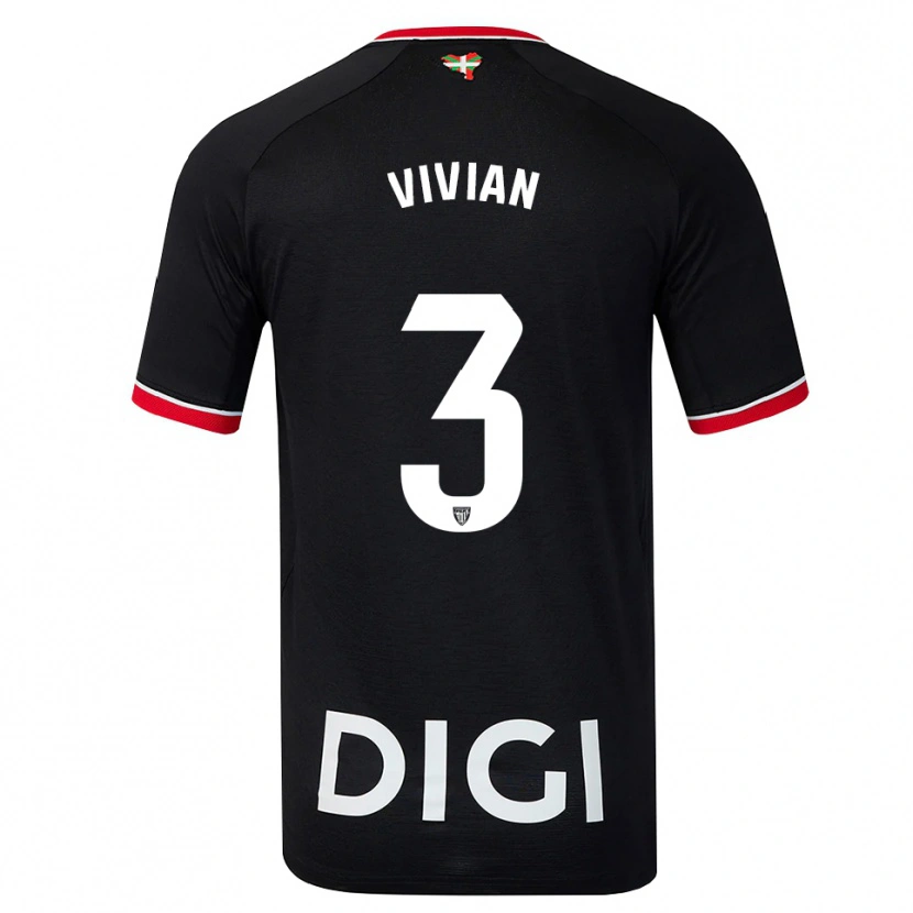 Danxen Dames Dani Vivian #3 Zwart Wit Rood Uitshirt Uittenue 2026/27 T-Shirt België