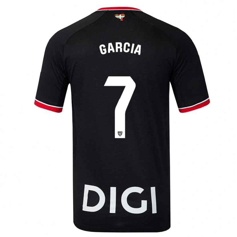 Danxen Dames Nahikari García #7 Zwart Wit Rood Uitshirt Uittenue 2026/27 T-Shirt België
