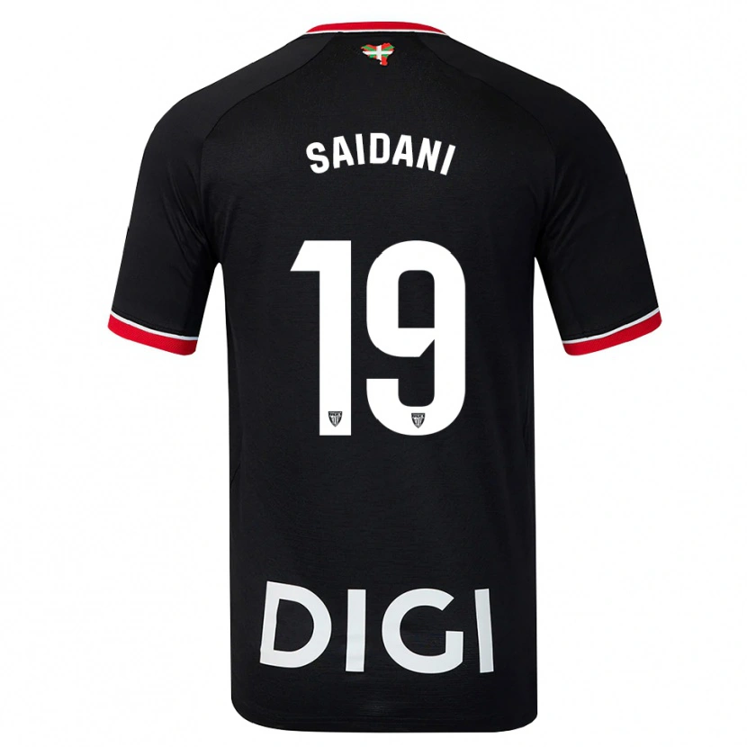Danxen Dames Ismahel Saidani #19 Zwart Wit Rood Uitshirt Uittenue 2026/27 T-Shirt België
