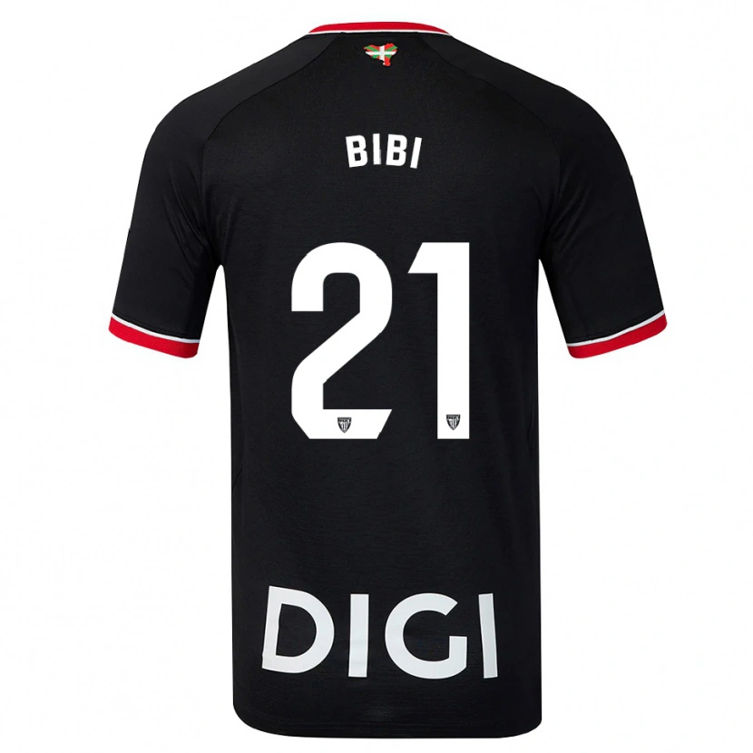 Danxen Dames Bibiane Schulze #21 Zwart Wit Rood Uitshirt Uittenue 2026/27 T-Shirt België