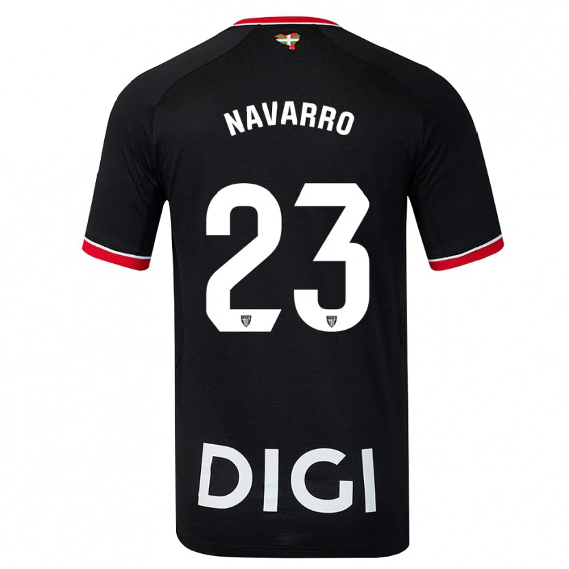 Danxen Dames Robert Navarro #23 Zwart Wit Rood Uitshirt Uittenue 2026/27 T-Shirt België