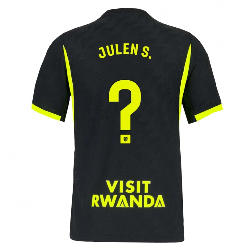 Danxen Dames Julen Sánchez #0 Heldergroen Zwart Uitshirt Uittenue 2026/27 T-Shirt België