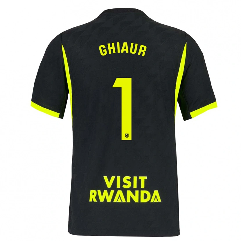 Danxen Dames Octavian Ghiaur #1 Heldergroen Zwart Uitshirt Uittenue 2026/27 T-Shirt België