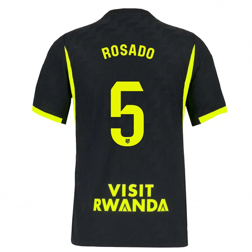 Danxen Dames Diego Rosado #5 Heldergroen Zwart Uitshirt Uittenue 2026/27 T-Shirt België