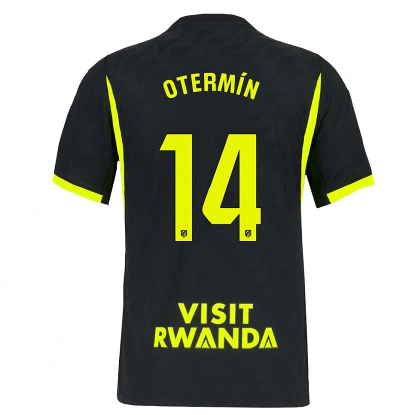 Danxen Dames Rosa Otermín #14 Heldergroen Zwart Uitshirt Uittenue 2026/27 T-Shirt België