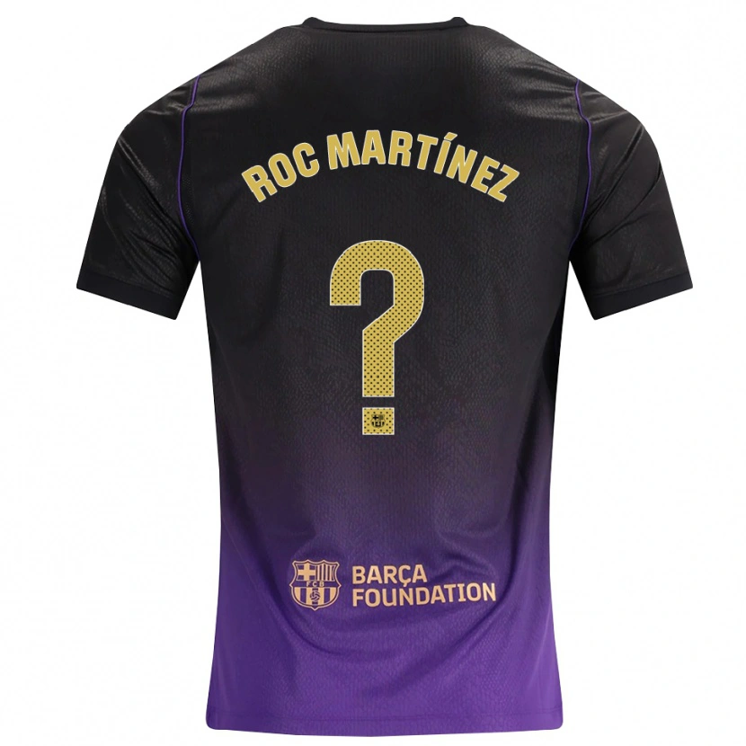 Danxen Dames Roc Martínez #0 Paars Geel Zwart Uitshirt Uittenue 2026/27 T-Shirt België