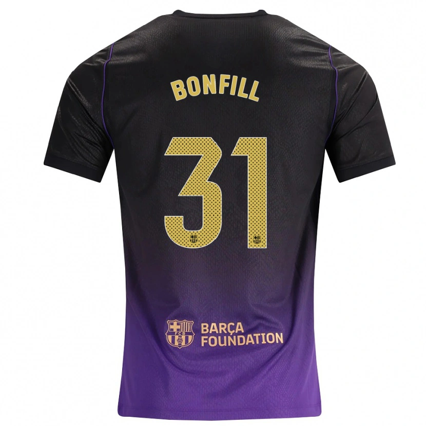Danxen Dames Max Bonfill #31 Paars Geel Zwart Uitshirt Uittenue 2026/27 T-Shirt België
