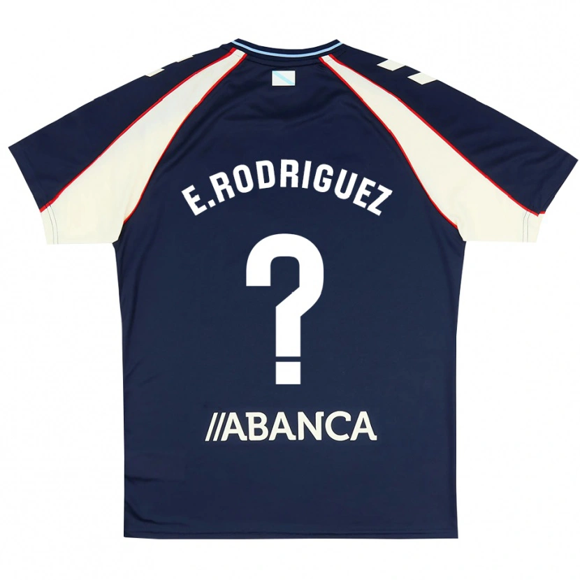 Danxen Dames Miguel Rodríguez #0 Koninklijk Blauw Rood Wit Uitshirt Uittenue 2026/27 T-Shirt België
