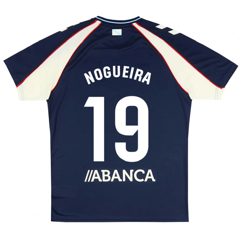 Danxen Dames María Nogueira #19 Koninklijk Blauw Rood Wit Uitshirt Uittenue 2026/27 T-Shirt België