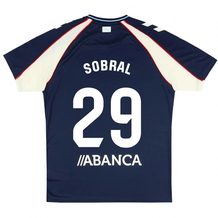 Danxen Dames Mateo Sobral #29 Koninklijk Blauw Rood Wit Uitshirt Uittenue 2026/27 T-Shirt België