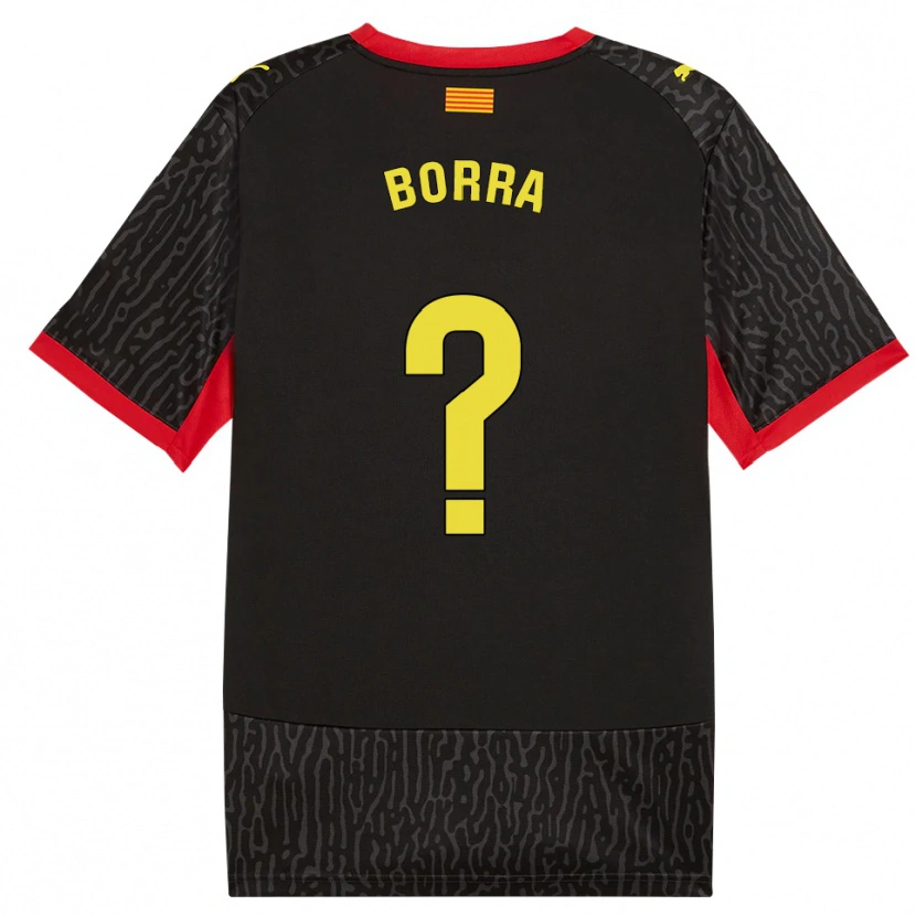 Danxen Dames Biel Borra #0 Zwart Geel Rood Uitshirt Uittenue 2026/27 T-Shirt België