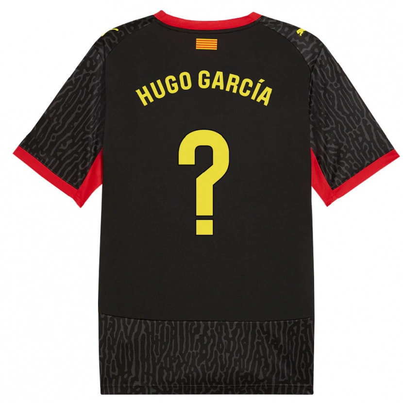 Danxen Dames Hugo García #0 Zwart Geel Rood Uitshirt Uittenue 2026/27 T-Shirt België