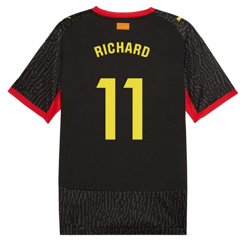 Danxen Dames Richard Martínez #11 Zwart Geel Rood Uitshirt Uittenue 2026/27 T-Shirt België