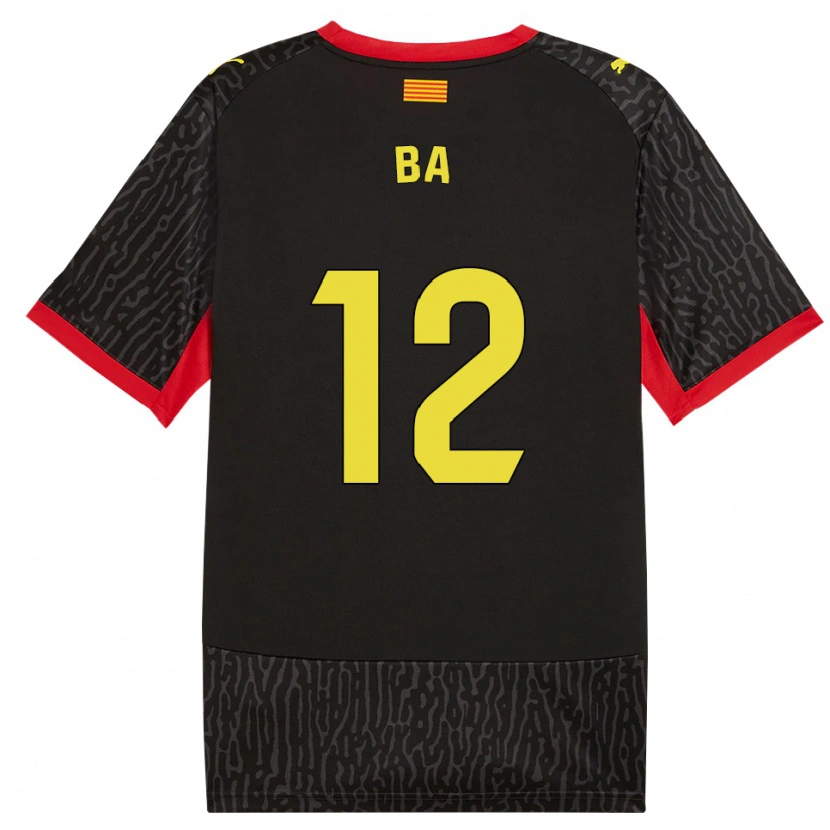 Danxen Dames Papa Ba #12 Zwart Geel Rood Uitshirt Uittenue 2026/27 T-Shirt België