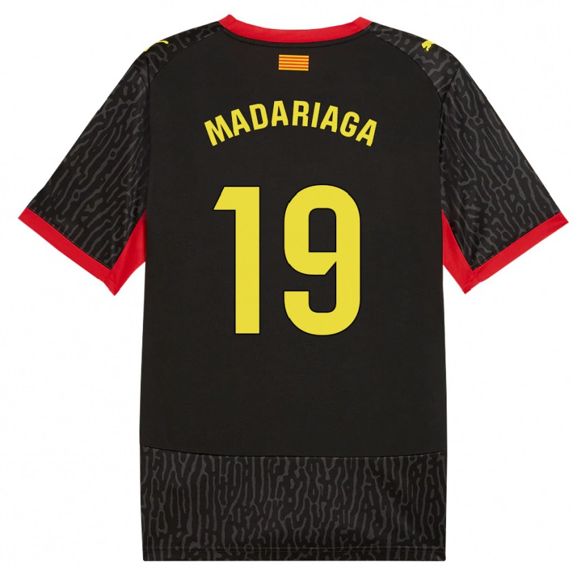 Danxen Dames Génesis Madariaga #19 Zwart Geel Rood Uitshirt Uittenue 2026/27 T-Shirt België
