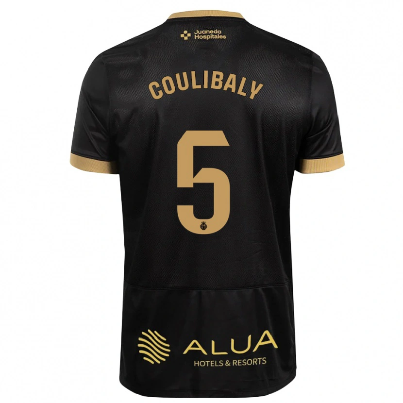 Danxen Dames Habib Anas Coulibaly #5 Zwart Zandbruin Zwaar Hout Uitshirt Uittenue 2026/27 T-Shirt België