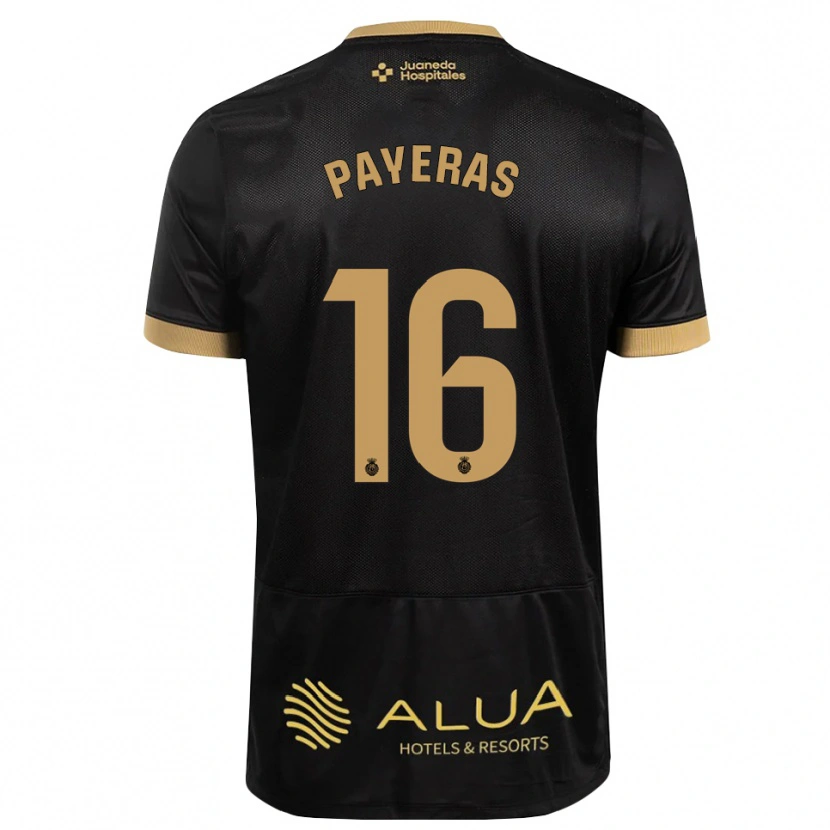 Danxen Dames Martí Payeras #16 Zwart Zandbruin Zwaar Hout Uitshirt Uittenue 2026/27 T-Shirt België