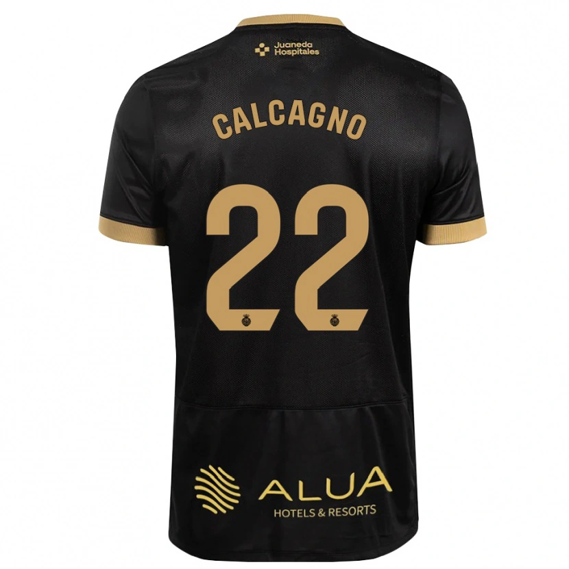 Danxen Dames Bruno Calcagno #22 Zwart Zandbruin Zwaar Hout Uitshirt Uittenue 2026/27 T-Shirt België