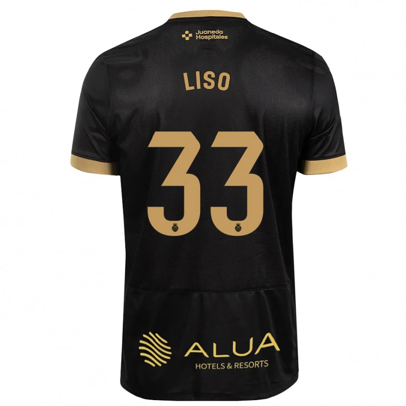 Danxen Dames Adrián Liso #33 Zwart Zandbruin Zwaar Hout Uitshirt Uittenue 2026/27 T-Shirt België