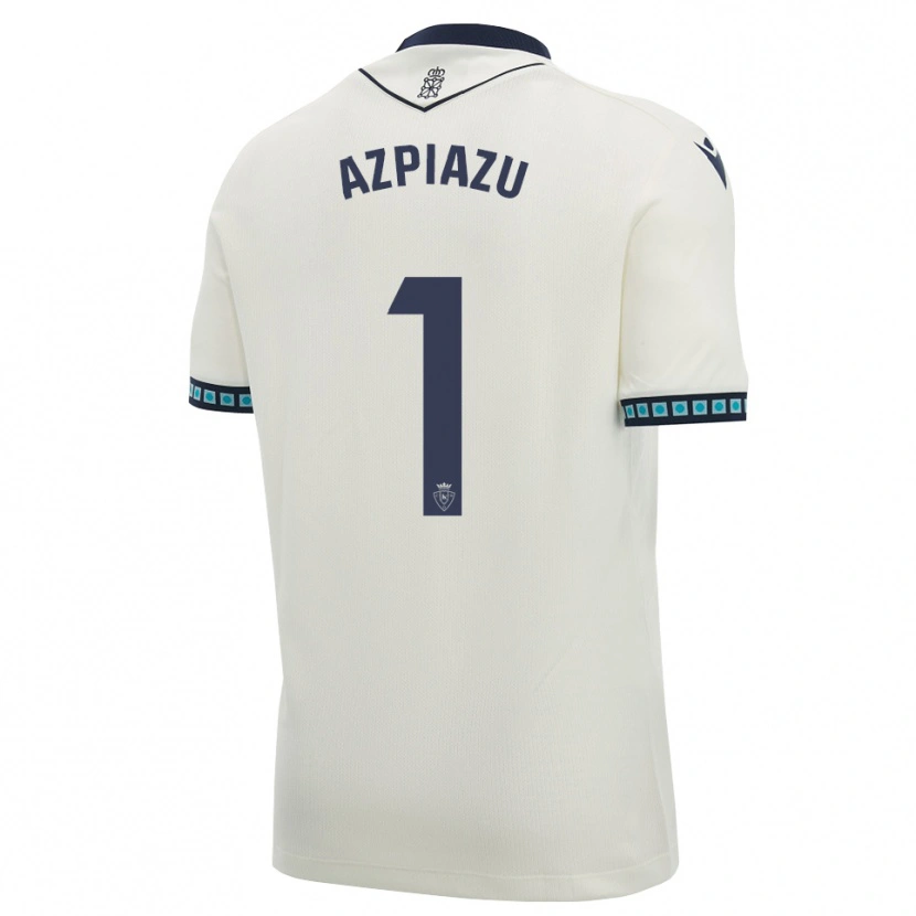 Danxen Dames Nahia Azpiazu Moreno #1 Wit Zwart Licht Hemelsblauw Uitshirt Uittenue 2026/27 T-Shirt België