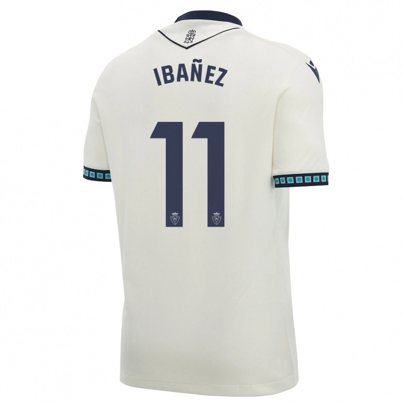 Danxen Dames Lucas Ibañez #11 Wit Zwart Licht Hemelsblauw Uitshirt Uittenue 2026/27 T-Shirt België