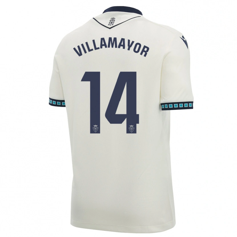 Danxen Dames Yoel Villamayor #14 Wit Zwart Licht Hemelsblauw Uitshirt Uittenue 2026/27 T-Shirt België