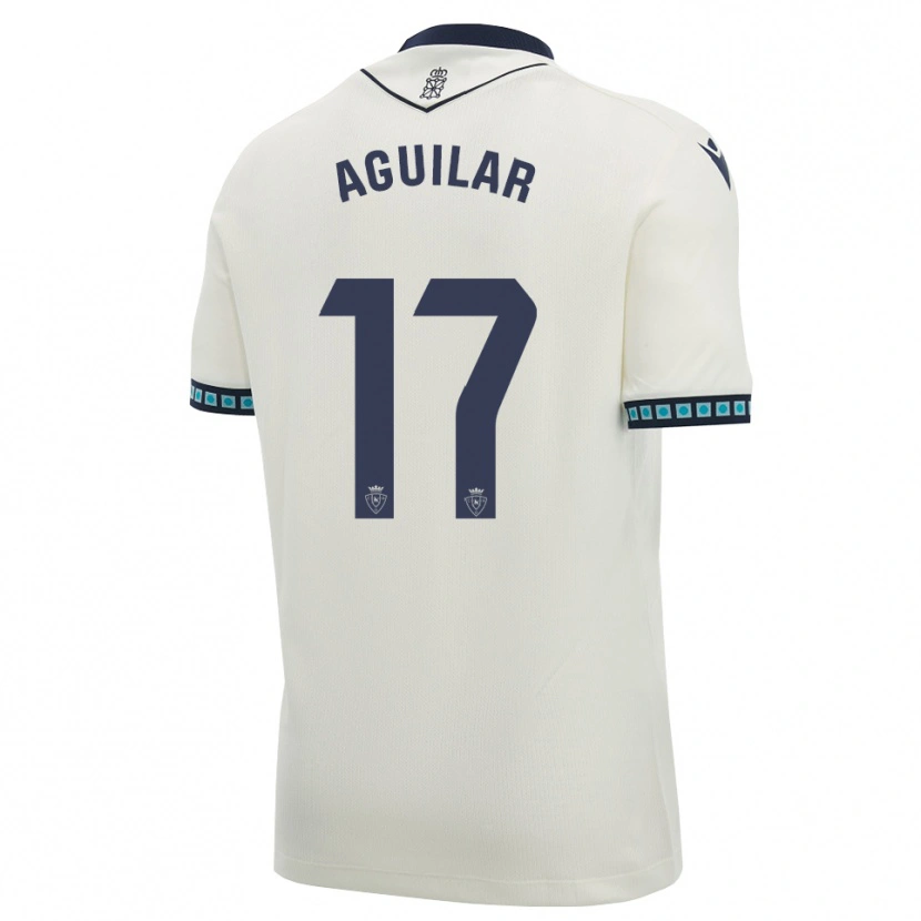Danxen Dames Eneko Aguilar #17 Wit Zwart Licht Hemelsblauw Uitshirt Uittenue 2026/27 T-Shirt België
