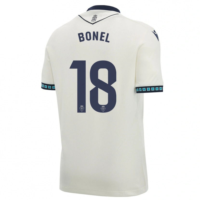 Danxen Dames Aimar Bonel #18 Wit Zwart Licht Hemelsblauw Uitshirt Uittenue 2026/27 T-Shirt België
