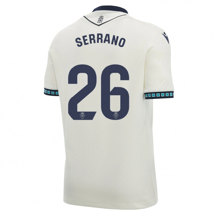 Danxen Dames Mikel Serrano #26 Wit Zwart Licht Hemelsblauw Uitshirt Uittenue 2026/27 T-Shirt België