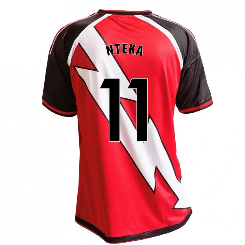 Danxen Dames Randy Nteka #11 Rood Zwart Wit Uitshirt Uittenue 2026/27 T-Shirt België