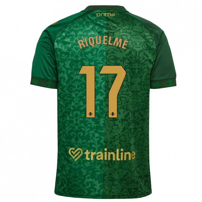 Danxen Dames Rodrigo Riquelme #17 Bosgroen Donker Goudenrood Uitshirt Uittenue 2026/27 T-Shirt België