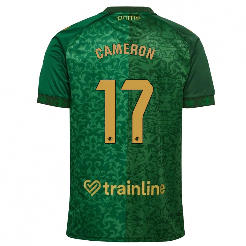 Danxen Dames Tiffany Cameron #17 Bosgroen Donker Goudenrood Uitshirt Uittenue 2026/27 T-Shirt België