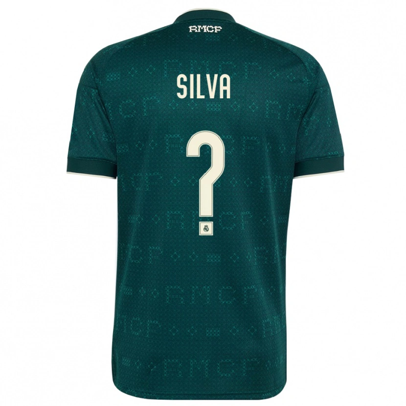 Danxen Dames Aarón Silva #0 Donker Leigrijs Wit Uitshirt Uittenue 2026/27 T-Shirt België